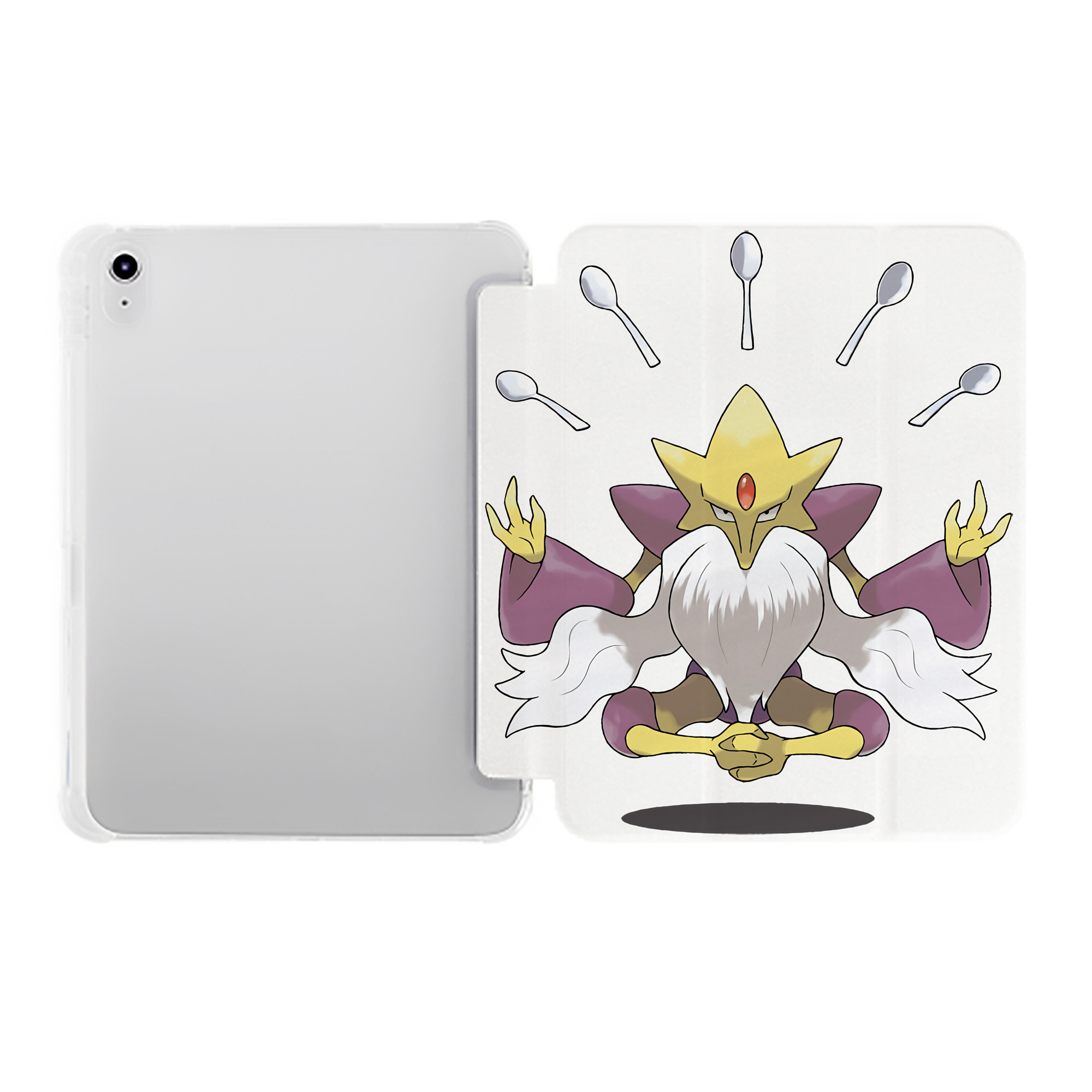 （画像用） ポケットモンスター Pokémon IPad ケース ペン収納付き 三つ折りスタンド PUレザー×シリコン 対応機種9.5/10.5/10.9インチ